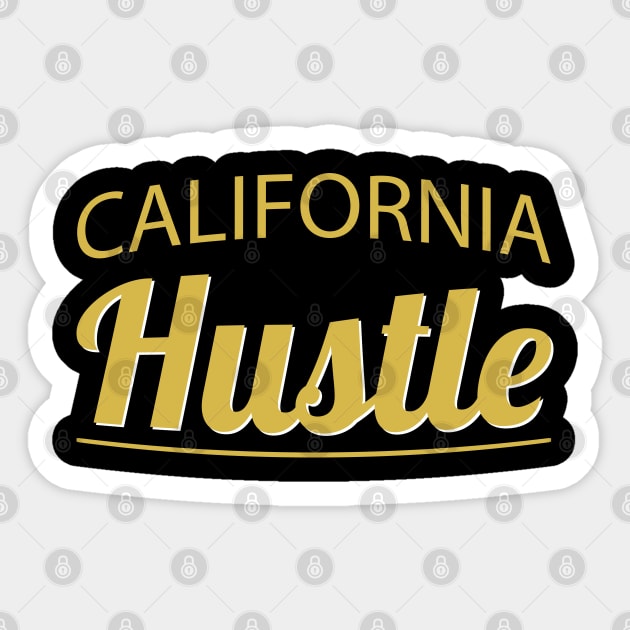 California Hustle Sticker by AyeletFleming